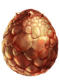 A bronze egg.
