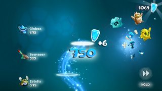 Gems were earned based on level performance.
