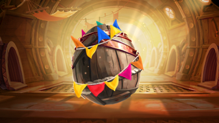 A bronze Surprise Armored-Egg ready to be broken, after version 2.2.2.