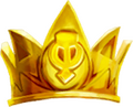 The crown that appeared on top of the royal egg