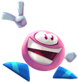 The Electoons as they appear after a level is completed.