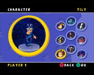 The second alternate skin for Tily in the Gamecube version of Rayman Arena.