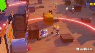 A Plunger Guard firing at an enemy