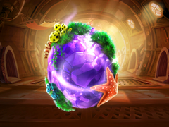A crystal Sunken Egg ready for hatching.