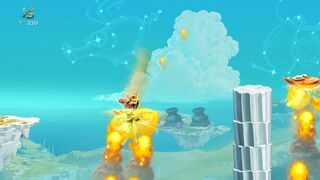 Constellation of a winged pig, as seen in Rayman Legends.