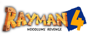 The fan made logo for Rayman 4: hoodlums' revenge