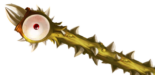 Detailed view of a brownish-green tentacle claw