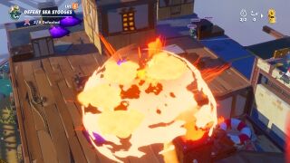 The explosion of the Rocket Ride