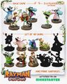 All of the so-far revealed figures, including silhouettes of to-be-revealed figures.
