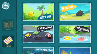 The comics section of the Rayman Channel.