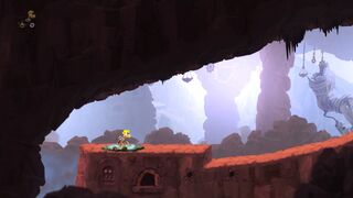 The start of the level.