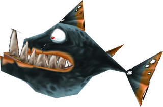 A piranha in Rayman 3.