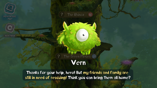 Vern telling the player about the Incrediballs.