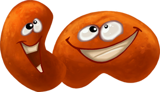 A bean couple.