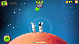 The start of a level