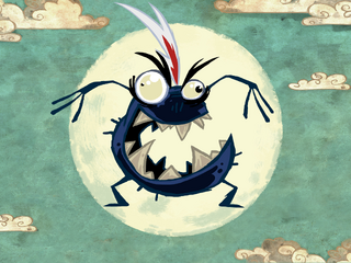 Wallpaper of a regular Darktoon in Rayman Jungle Run