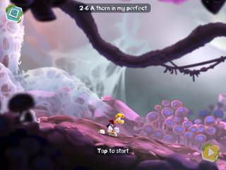 The start of the level