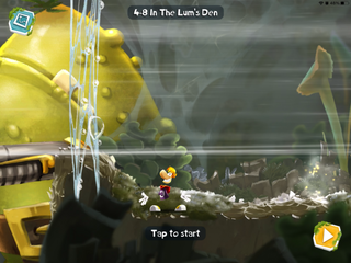 The start of the level
