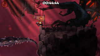 The end of the level.
