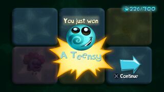 A Teensy being won.