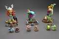The approved 3D models of the figures