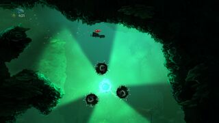 An underwater section from 20,000 Lums Under the Sea in Rayman Legends