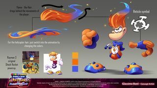 Artwork of the Rocket costume