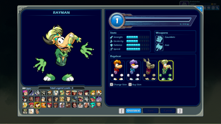 Raydvar's statistics and abilities