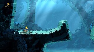 The starting point of the level.