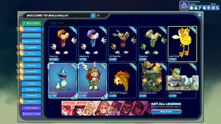 Grunderbite in Brawlhalla's store.