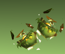 The bumper texture appears to be glitched.