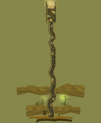 A view of the unused "babelchallenge" level.