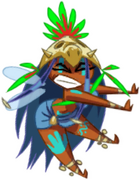 Holly Luya as seen on the map if the heroes have not collected enough Electoons in Rayman Origins