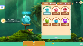 The common section, displaying various families such as the Sniffers, the Luchadors, and the Green Pieces