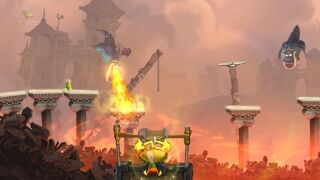 Murfy with the slingshot in Murfy's Touch on the Nintendo Switch.