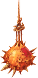 Concept art for a bag of spikes