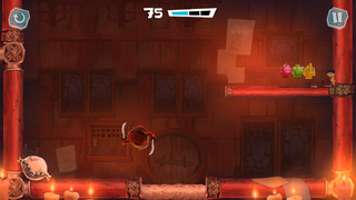 A Dual Swordsman Ninja performing its mid-air spin attack.