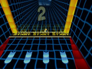 The player's starting position