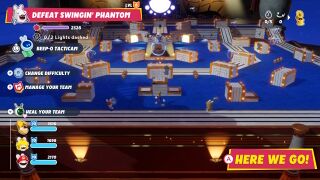 The beginning of the battle