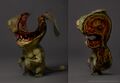Concept art of a Freak's flesh and insides.