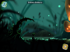 The start of the level.