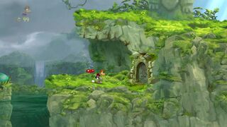The first secret area location.