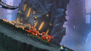 A bed of tulips in Don't Trample the Flowers