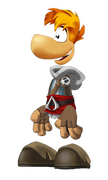 Assassin Ray's PlayStation 3 design in Rayman Legends.