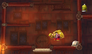 The full old Dojo Invasion level with Toad Story enemies.