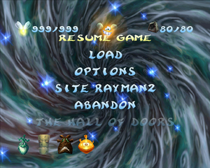 A Super Yellow Lum can be seen in the pause screen from Rayman 2.