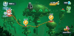 Sea of Serendipity map instead of the normal one