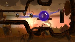 The second secret area, this time in Rayman Legends.