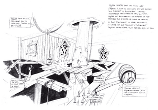 An unused scenario that was conceptionalised for gameplay, click for translation.