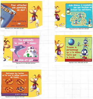 Yoplait Petits Filous Rayman Stickers 6.png